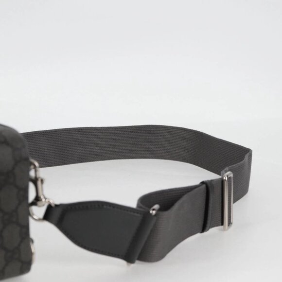 GUCCI Shoulder Bag PVC Gray Silver 752565 Auth 118850M - Picture 9 of 16